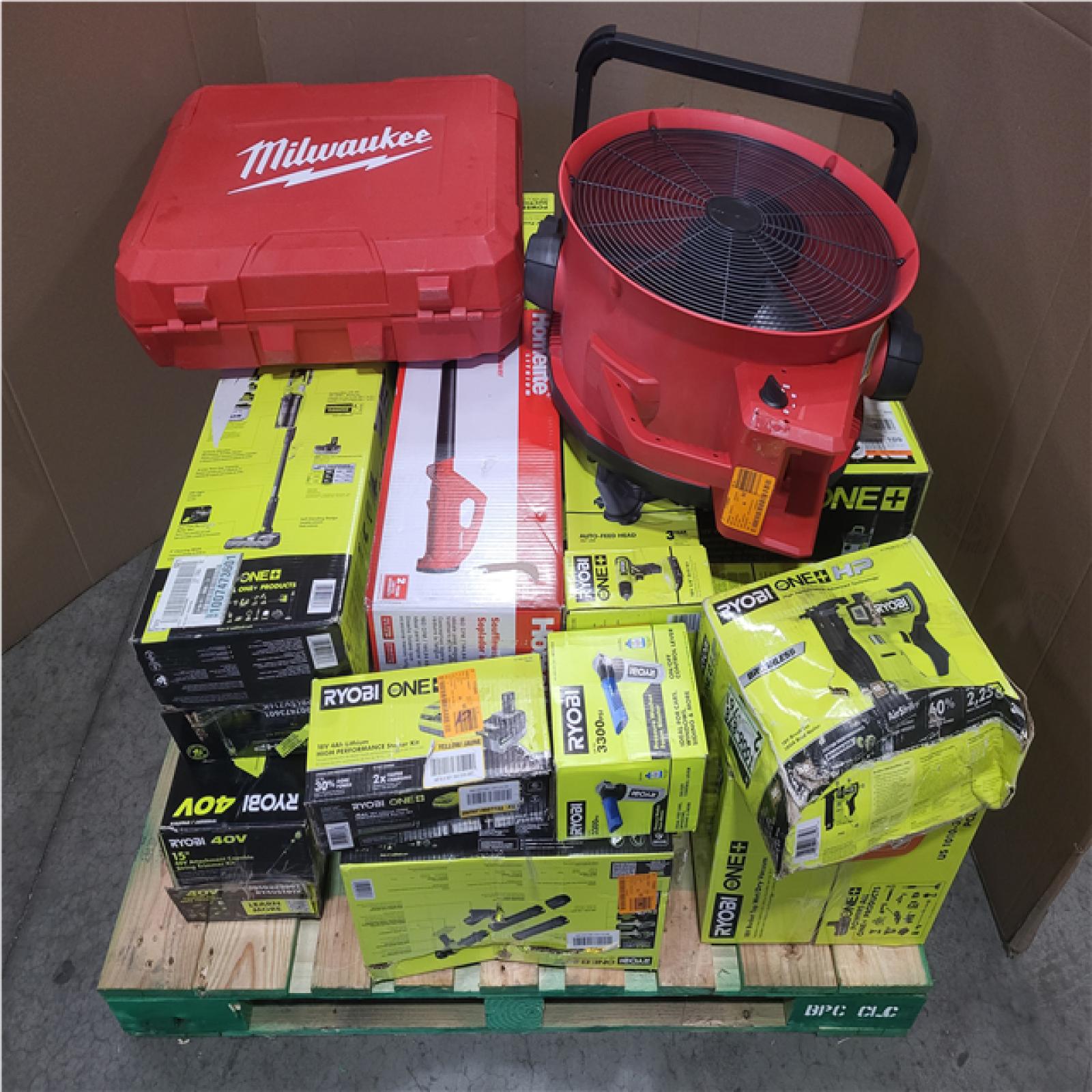 CALIFORNIA AS-IS TOOL PALLET