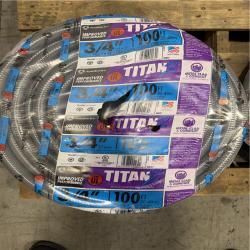 DALLAS LOCATION- NEW! Southwire 3/4 in. x 100 ft. Liquidtight Flexible Metallic Titan Steel Conduit pallet-(4 UNITS)