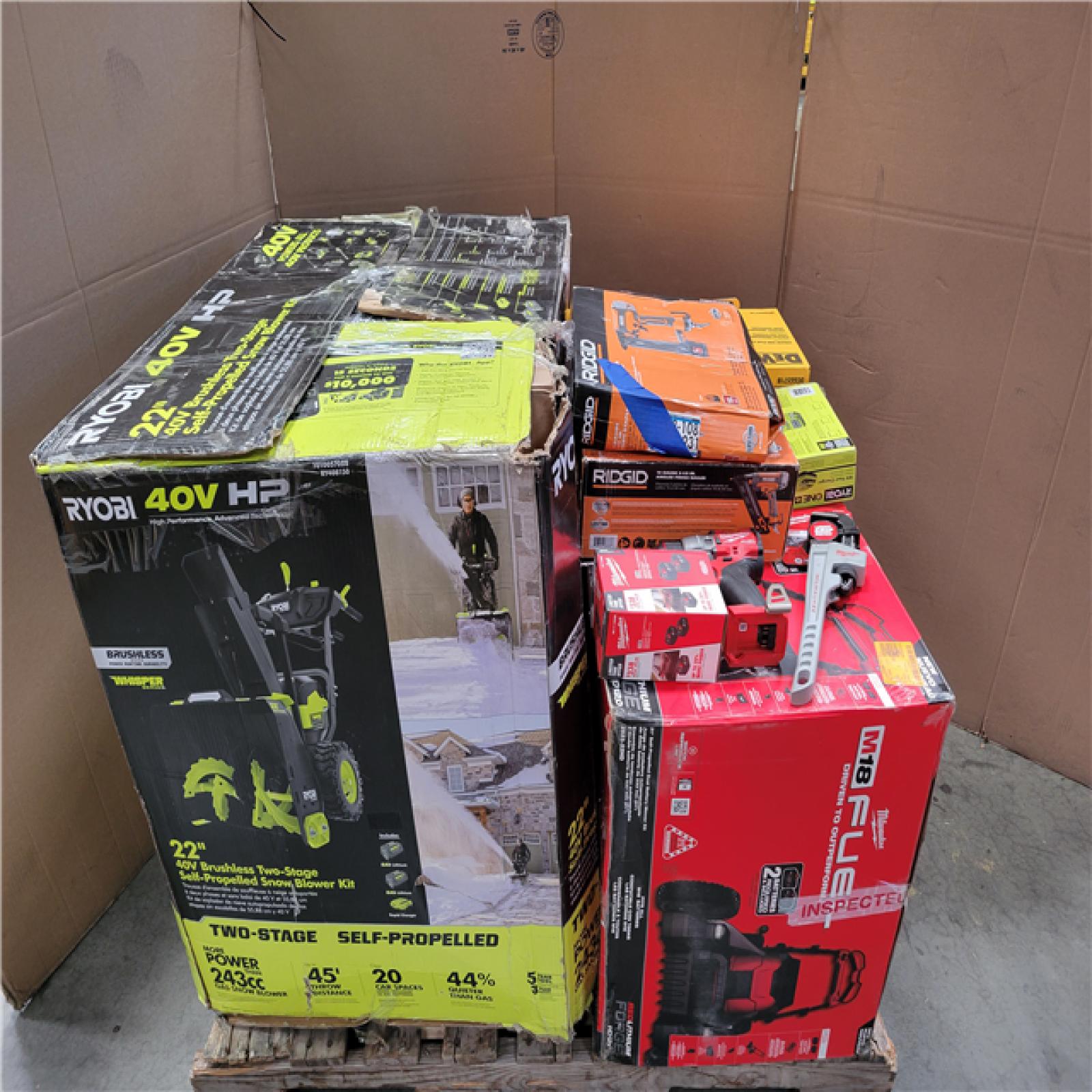 CALIFORNIA AS-IS TOOL PALLET