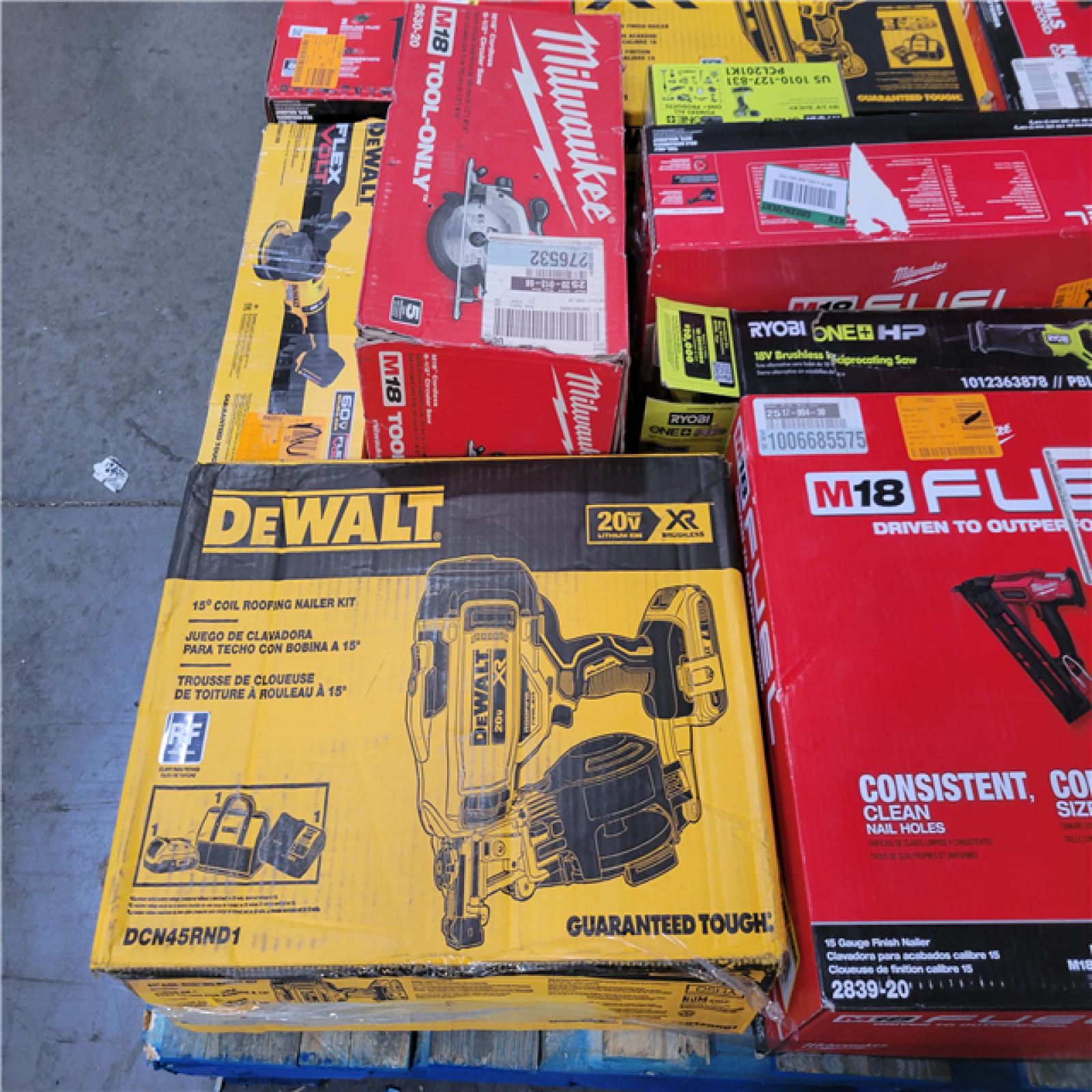 CALIFORNIA AS-IS TOOL PALLET