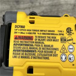 AS-IS DEWALT 20V MAX XR Cordless Impact Driver (Tool Only)
