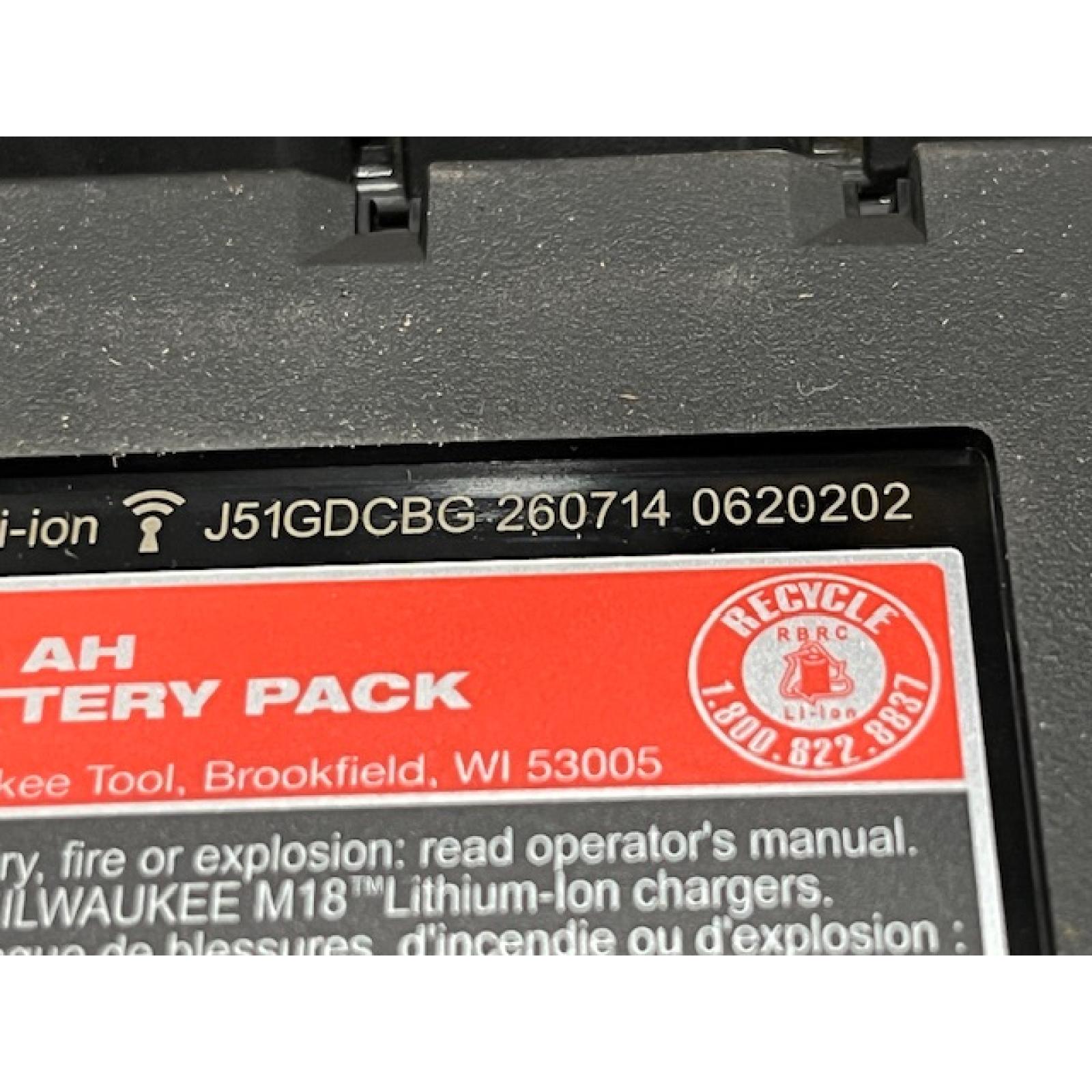 AS-IS Milwaukee 18-Volt Lithium-Ion High Output Starter Kit