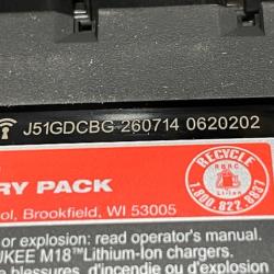 AS-IS Milwaukee 18-Volt Lithium-Ion High Output Starter Kit