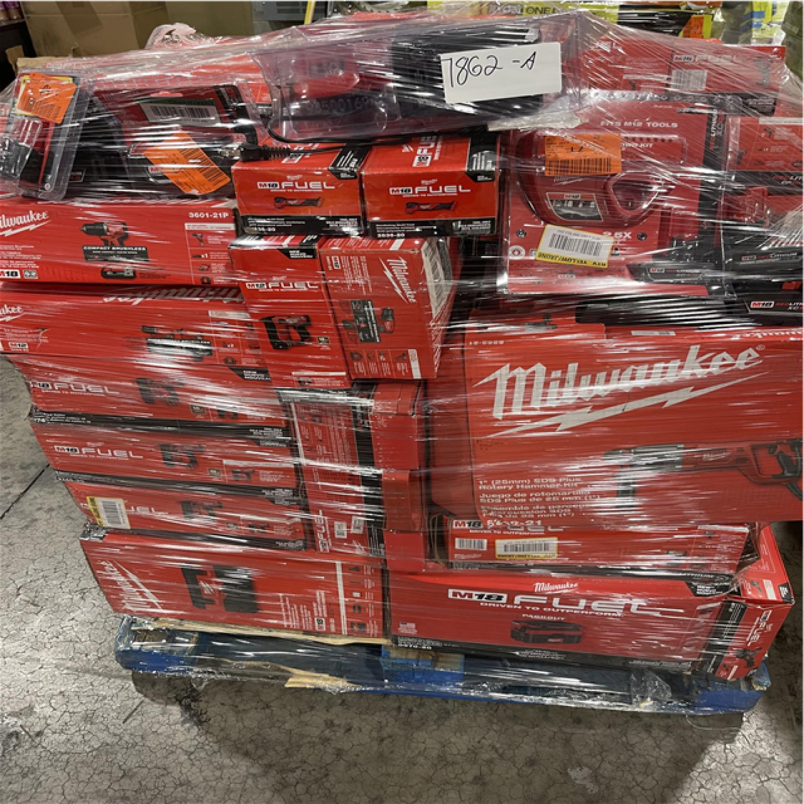 Pittston Location As-Is Power Tools Partial Truckload (11 Pallets) 7862-A