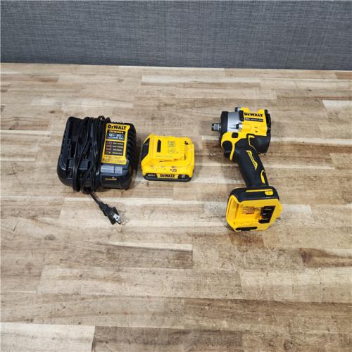 HOUSTON LOCATION - AS - IS DEWALT ATOMIC 20V MAX Lithium-Ion Brushless Cordless 1/2 in. Variable Speed Impact Wrench Kit