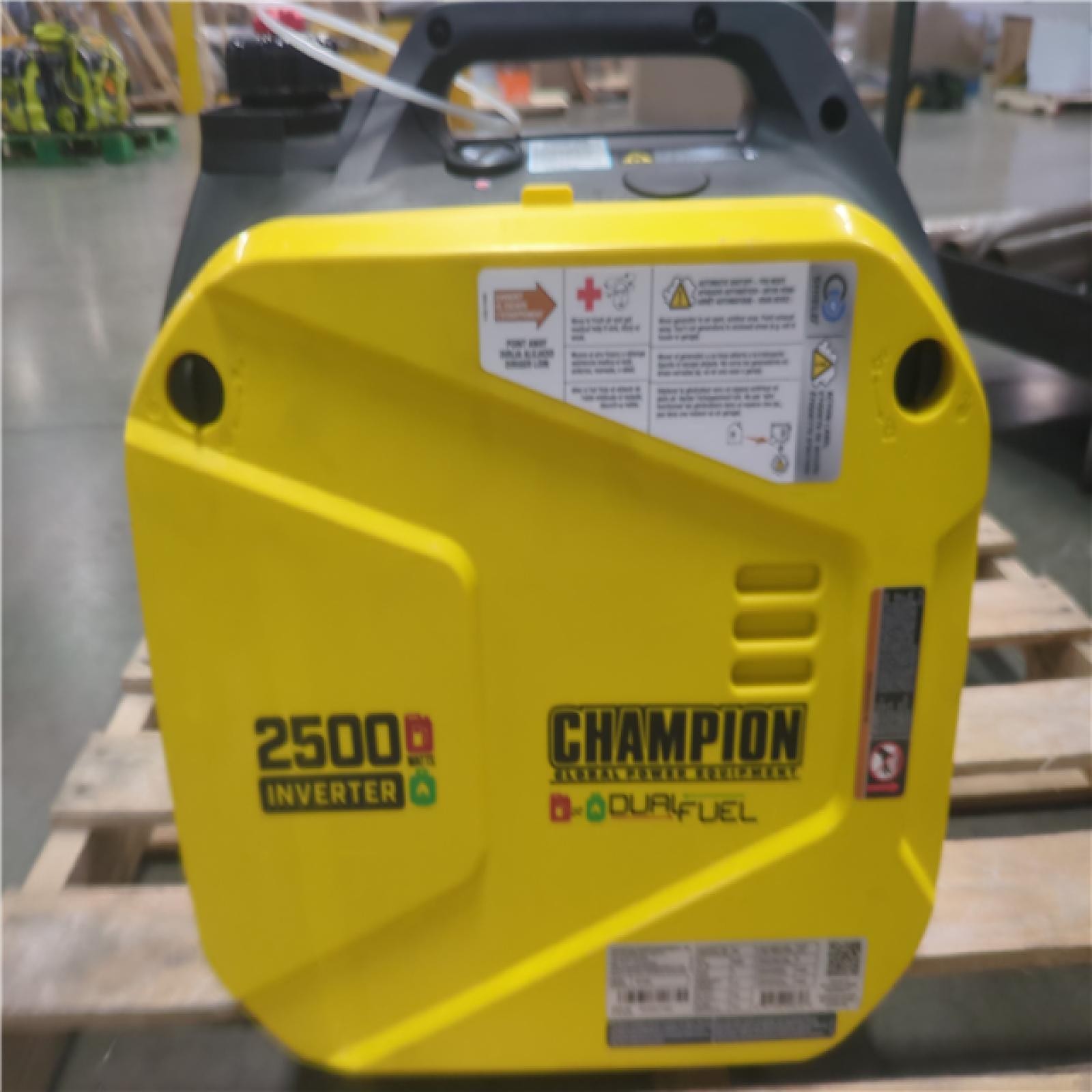 CALIFORNIA AS-IS CHAMPION PORTABLE POWER GENERATOR