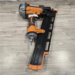 AS-IS Ridgid 21-Degree 3-1/2 in. Round-Head Framing Nailer