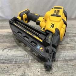 AS-IS DEWALT 20V MAX XR Lithium-Ion Electric Cordless 16-Gauge Angled Finishing Nailer (Tool Only)
