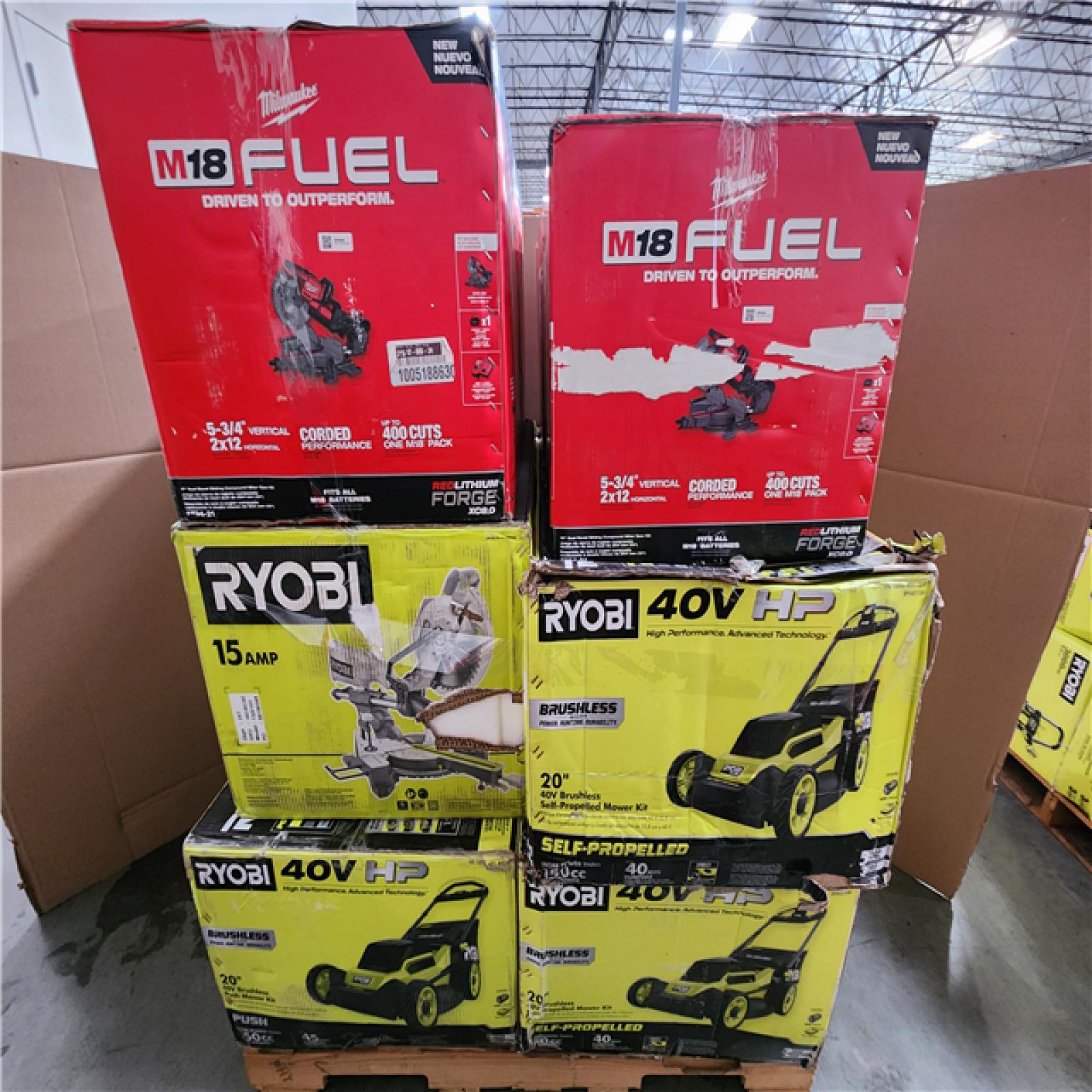 CALIFORNIA AS-IS TOOL PALLET