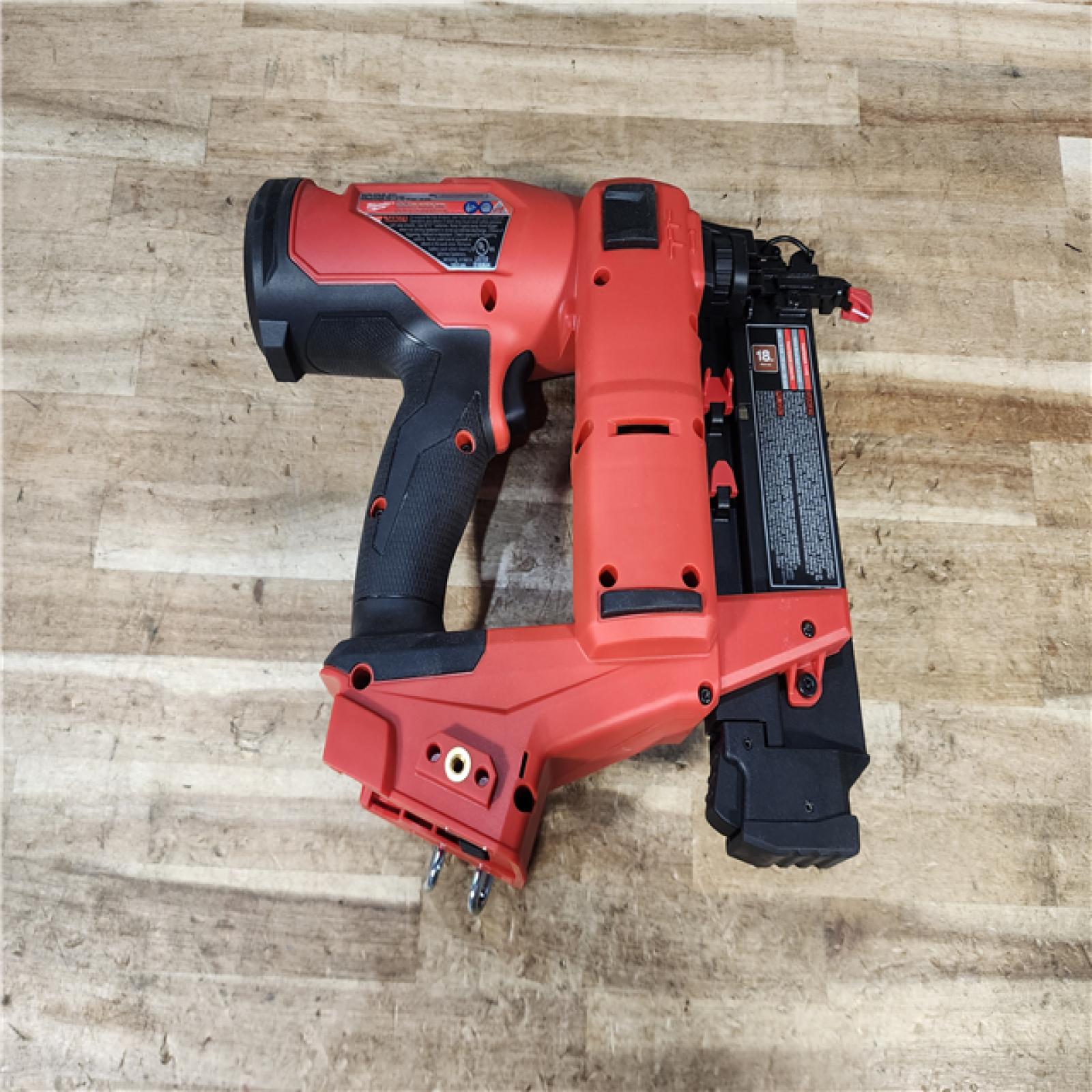 HOUSTON LOCATION - AS - IS Milwaukee FUEL 18-Volt Lithium-Ion Brushless Cordless Gen II 18-Gauge Brad Nailer (Tool-Only)