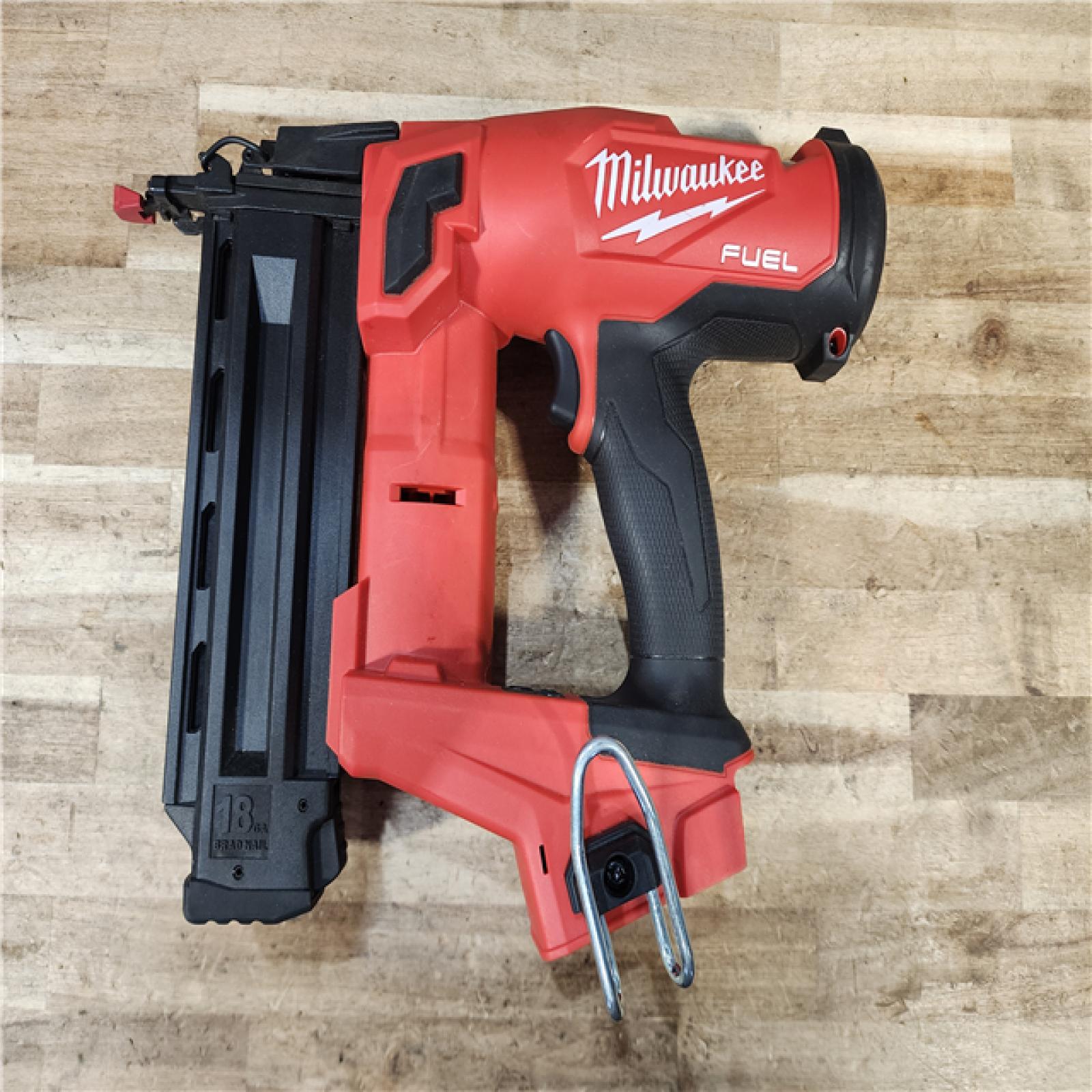 HOUSTON LOCATION - AS-IS Milwaukee FUEL 18-Volt Lithium-Ion Brushless Cordless Gen II 18-Gauge Brad Nailer (Tool-Only)