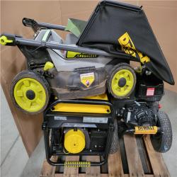 CALIFORNIA AS-IS OUTDOOR POWER EQUIPMENT