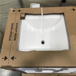 California LIKE-NEW White Double Sink Vanity