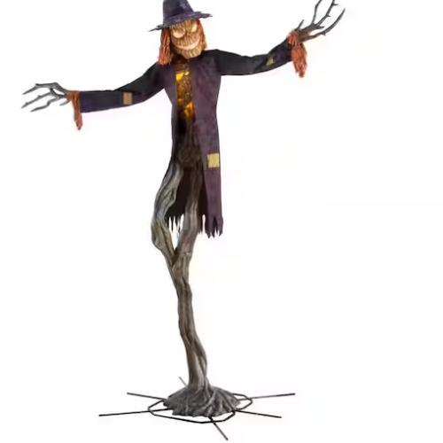 DALLAS LOCATION - Home Accents Holiday 15 ft. Gruesome Grounds Giant-Sized Animated LED Worricrow H10 - (2 UNITS)