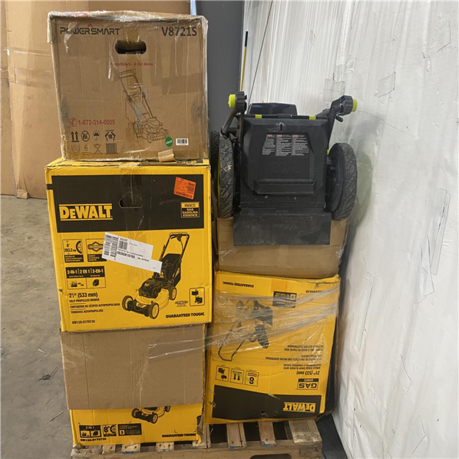 Houston Location AS IS - outdoor pallet