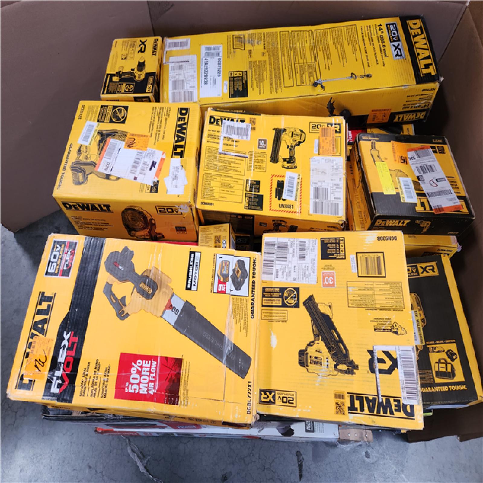 CALIFORNIA AS-IS TOOL PALLET