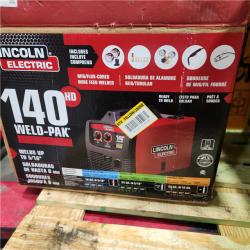 Dallas Location - As Lincoln Electric Weld Pak 140 HD Wire-Feed Welder