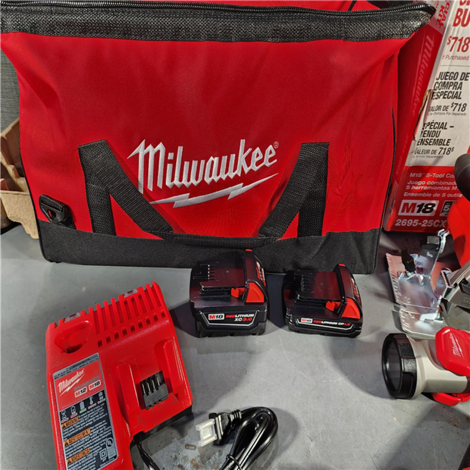 M18 18-Volt Lithium-Ion Cordless Hackzall Reciprocating Saw Kit with (1) 1.5Ah Battery, Charger and Tool Bag M18 18-Volt Lithium-Ion Cordless Hackzall Reciprocating Saw Kit with (1) 1.5Ah Battery, Charger and Tool Bag