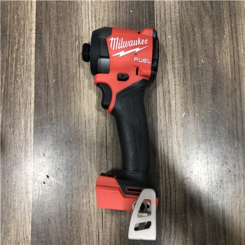 AS-IS Milwaukee FUEL 18V Lithium-Ion Brushless Cordless 1/4 in. Hex Impact Driver (Tool-Only)