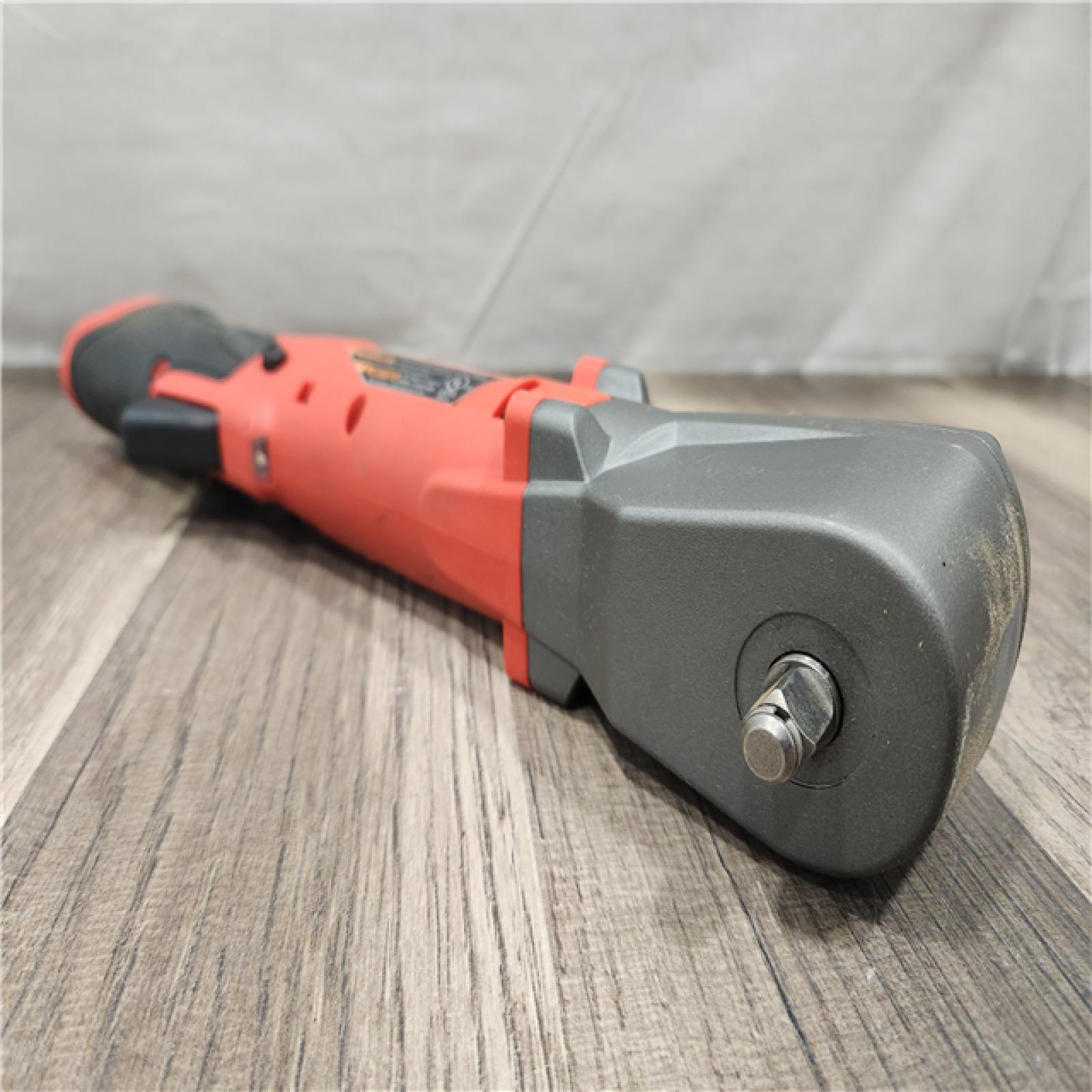 AS-IS- Milwaukee M12 FUEL 12V Lithium-Ion Brushless Cordless 3/8 in. Right Angle Impact Wrench (Tool-Only)