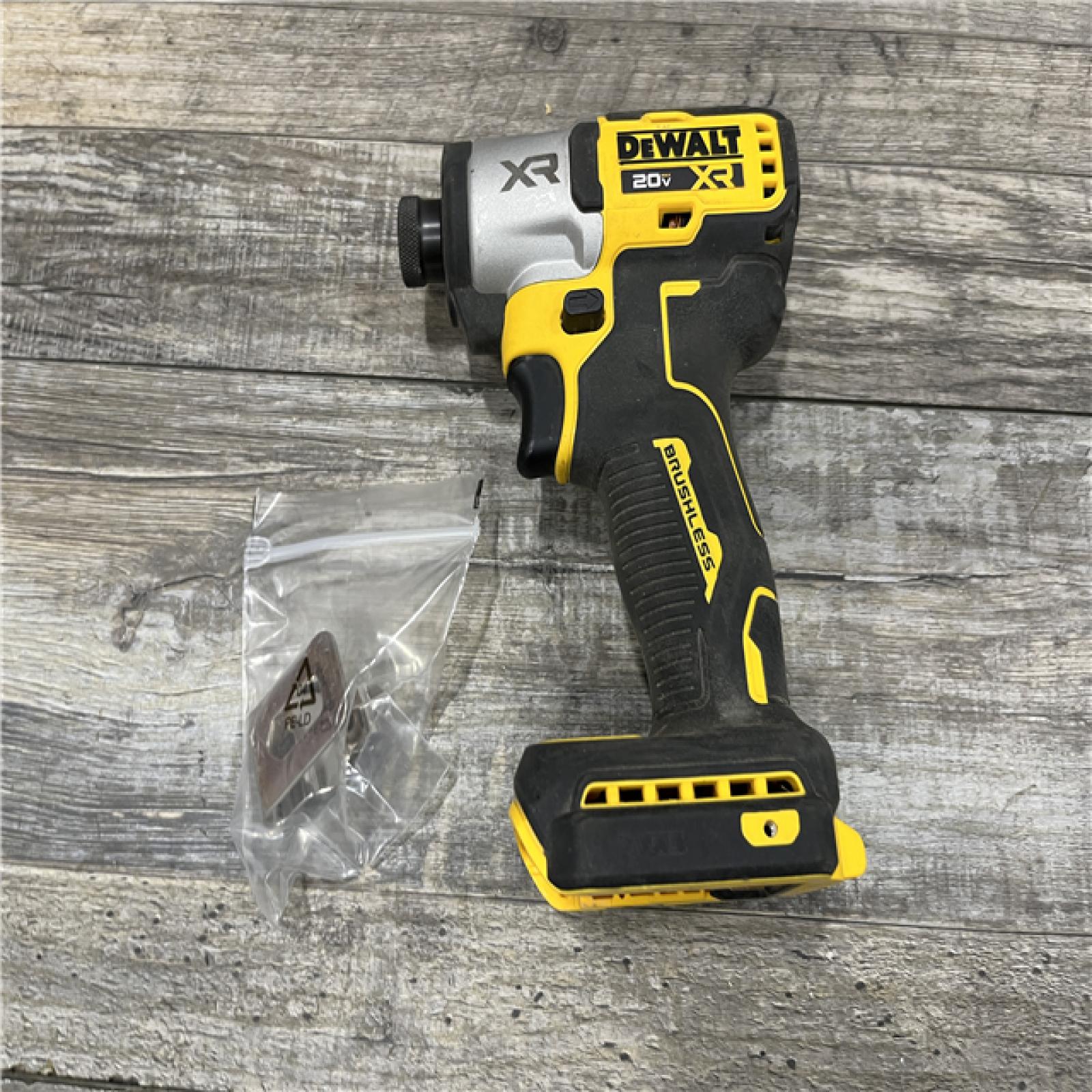 AS-IS DEWALT 20-Volt Maximum XR Cordless Brushless 1/4 in. 3-Speed Impact Driver (Tool-Only)