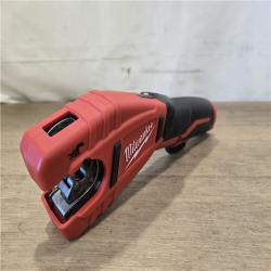 AS-IS Milwaukee M12 12V Cordless Copper Tubing Cutter (Tool-Only)