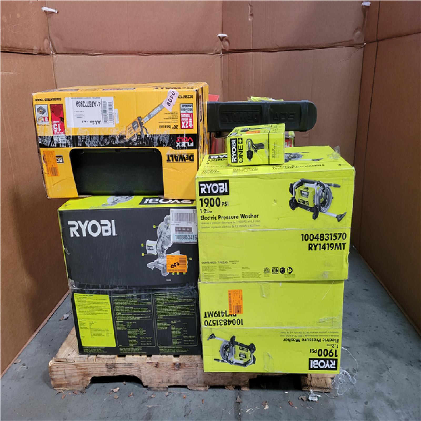 CALIFORNIA AS-IS TOOL PALLET