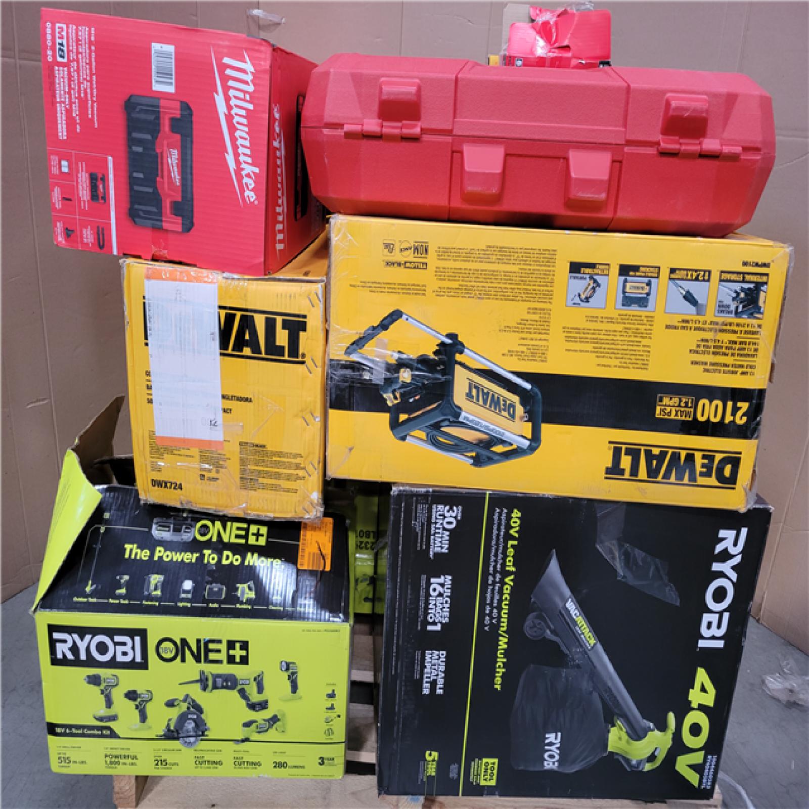 CALIFORNIA AS-IS TOOL PALLET