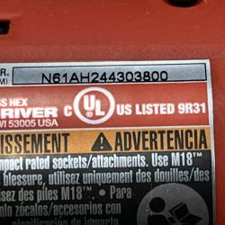 AS-IS Milwaukee 18-Volt Lithium-Ion Brushless Cordless Compact Hammer Drill/Impact Combo Kit
