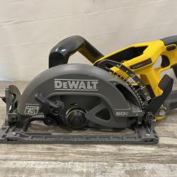 AS-IS DEWALT FLEXVOLT 60V MAX Cordless Brushless 7-1/4 in. Wormdrive Style Circular Saw (Tool Only)