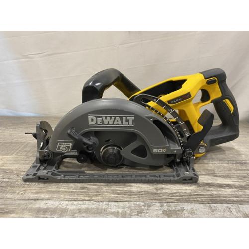 AS-IS DEWALT FLEXVOLT 60V MAX Cordless Brushless 7-1/4 in. Wormdrive Style Circular Saw (Tool Only)