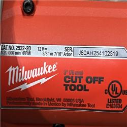 AS-IS Milwaukee FUEL 12V Lithium-Ion Brushless Cordless 3 in. Cut Off Saw (Tool-Only)