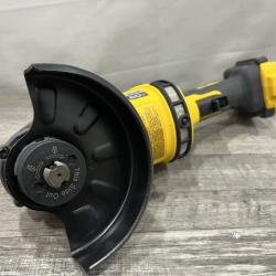 AS-IS DEWALT FLEXVOLT 60V MAX Cordless Brushless 4.5 in. to 6 in. Small Angle Grinder with Kickback Brake (Tool Only)