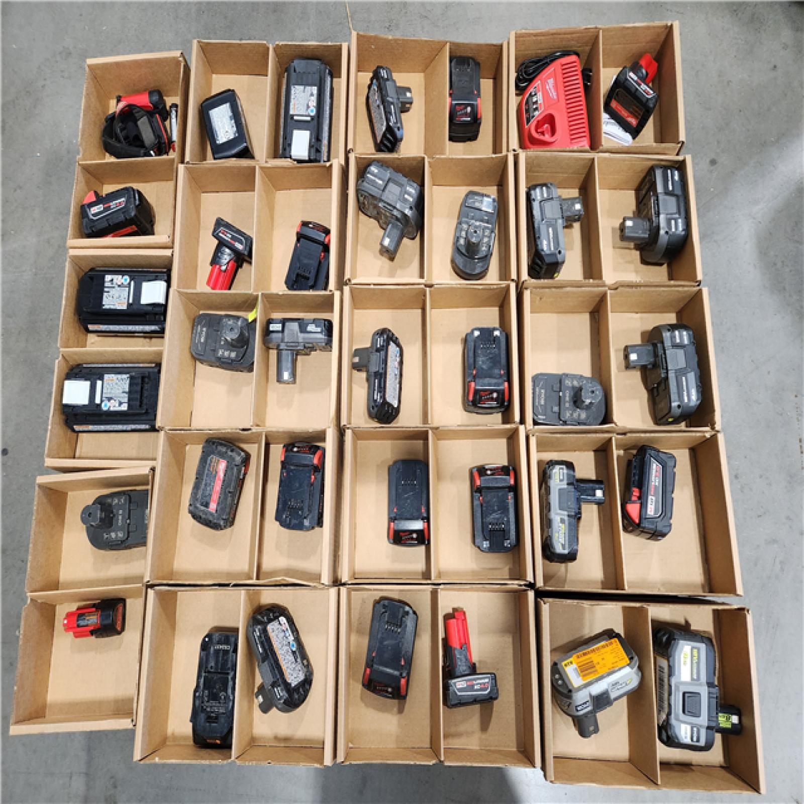DALLAS LOCATION- AS-IS BATTERY PALLET