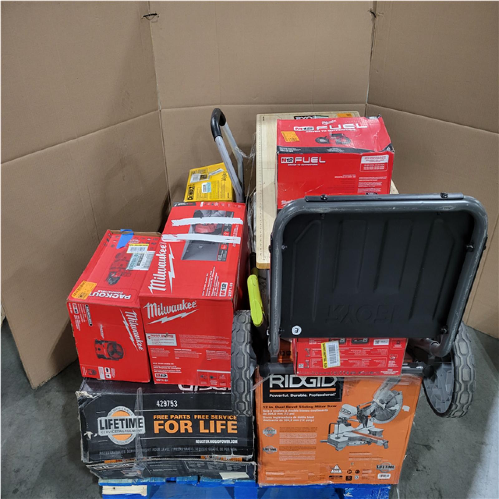 CALIFORNIA AS-IS TOOL PALLET