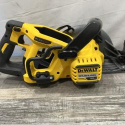 AS-IS DEWALT FLEXVOLT 60V MAX Cordless Brushless 7-1/4 in. Wormdrive Style Circular Saw (Tool Only)