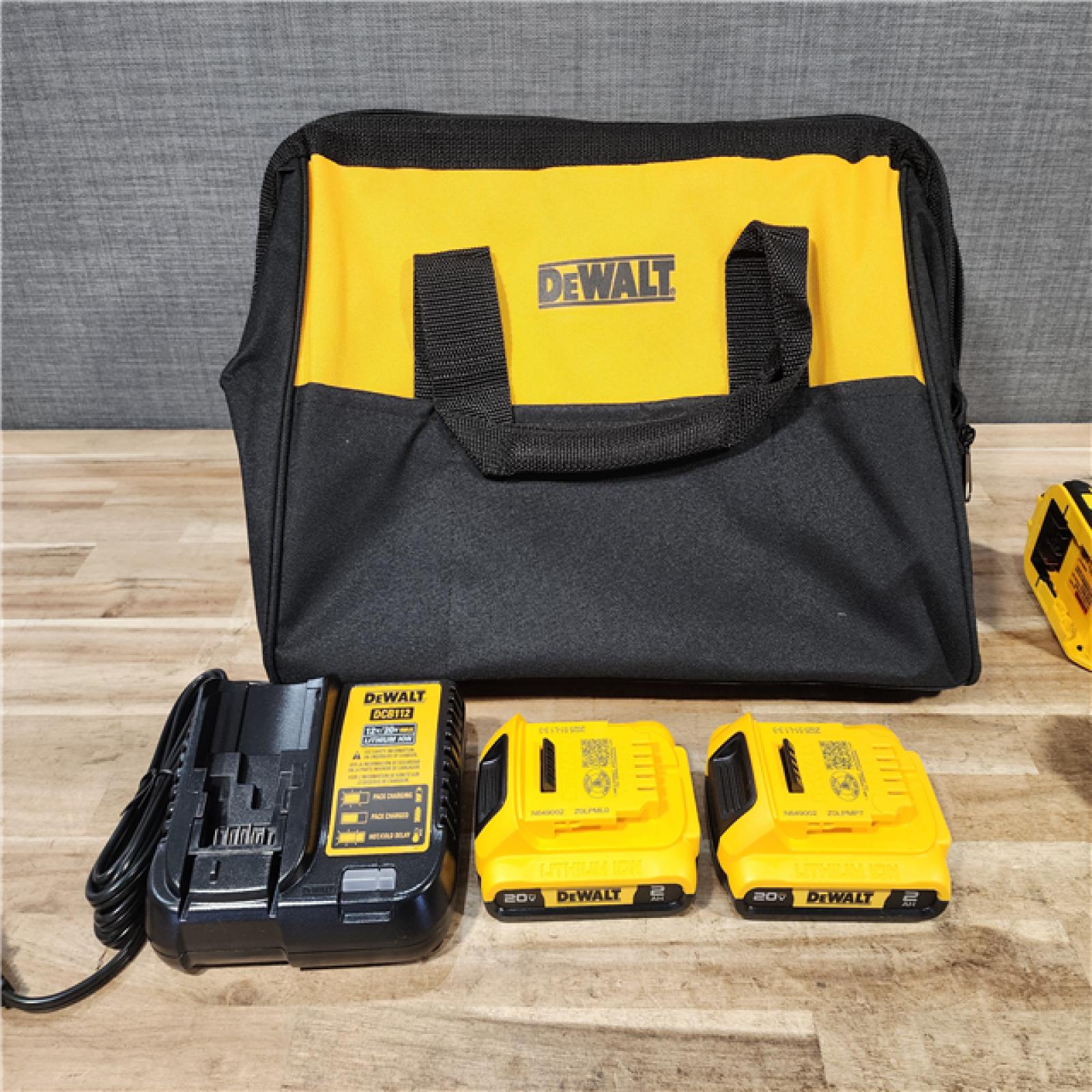 HOUSTON LOCATION - AS-IS DEWALT ATOMIC 20-Volt Lithium-Ion Cordless Brushless (3-Tool) Combo Kit