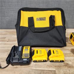 HOUSTON LOCATION - AS-IS DEWALT ATOMIC 20-Volt Lithium-Ion Cordless Brushless (3-Tool) Combo Kit