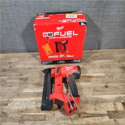 HOUSTON LOCATION - AS-IS Milwaukee FUEL 18-Volt Lithium-Ion Brushless Cordless 18-Gauge 1/4 in. Narrow Crown Stapler (Tool-Only)