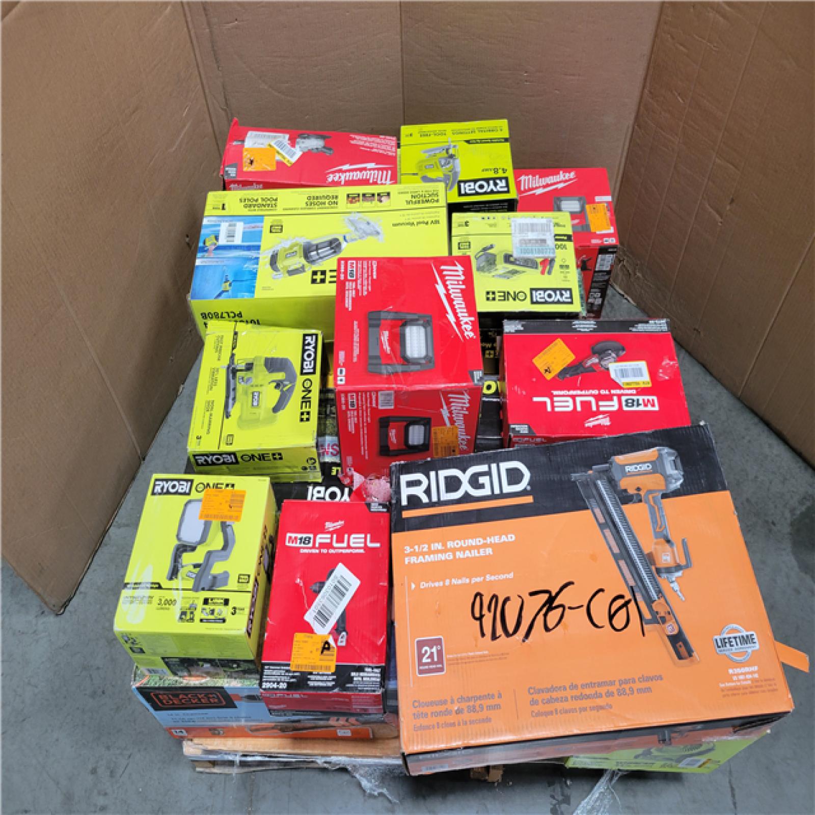 CALIFORNIA AS-IS TOOL PALLET