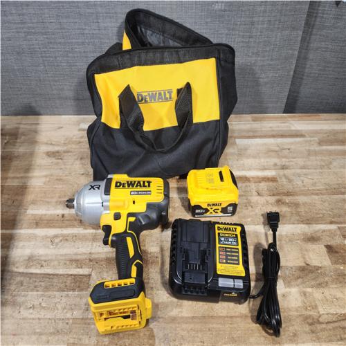 Houston Location AS-IS DEWALT 20V MAX Lithium-Ion Cordless 1/2 in. Impact Wrench Kit