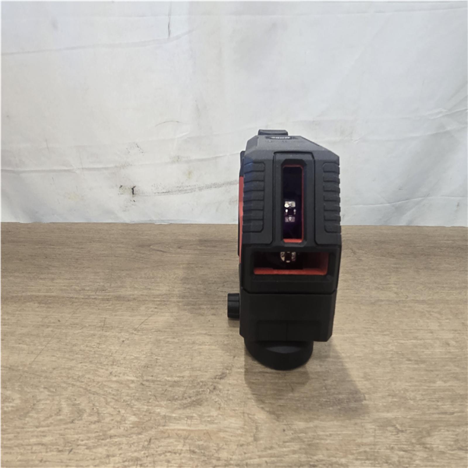 AS-IS Milwaukee 100 ft. REDLITHIUM Lithium-Ion USB Green Rechargeable Cross Line Laser Level with Charger