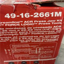 LIKE NEW! - Milwaukee (Brand Rating: 4.6/5) M18 Press 1/4 in. - 7/8 in. Copper Press Tool Jaw Set for Streamline ACR Press Fittings (6-Jaws Included)