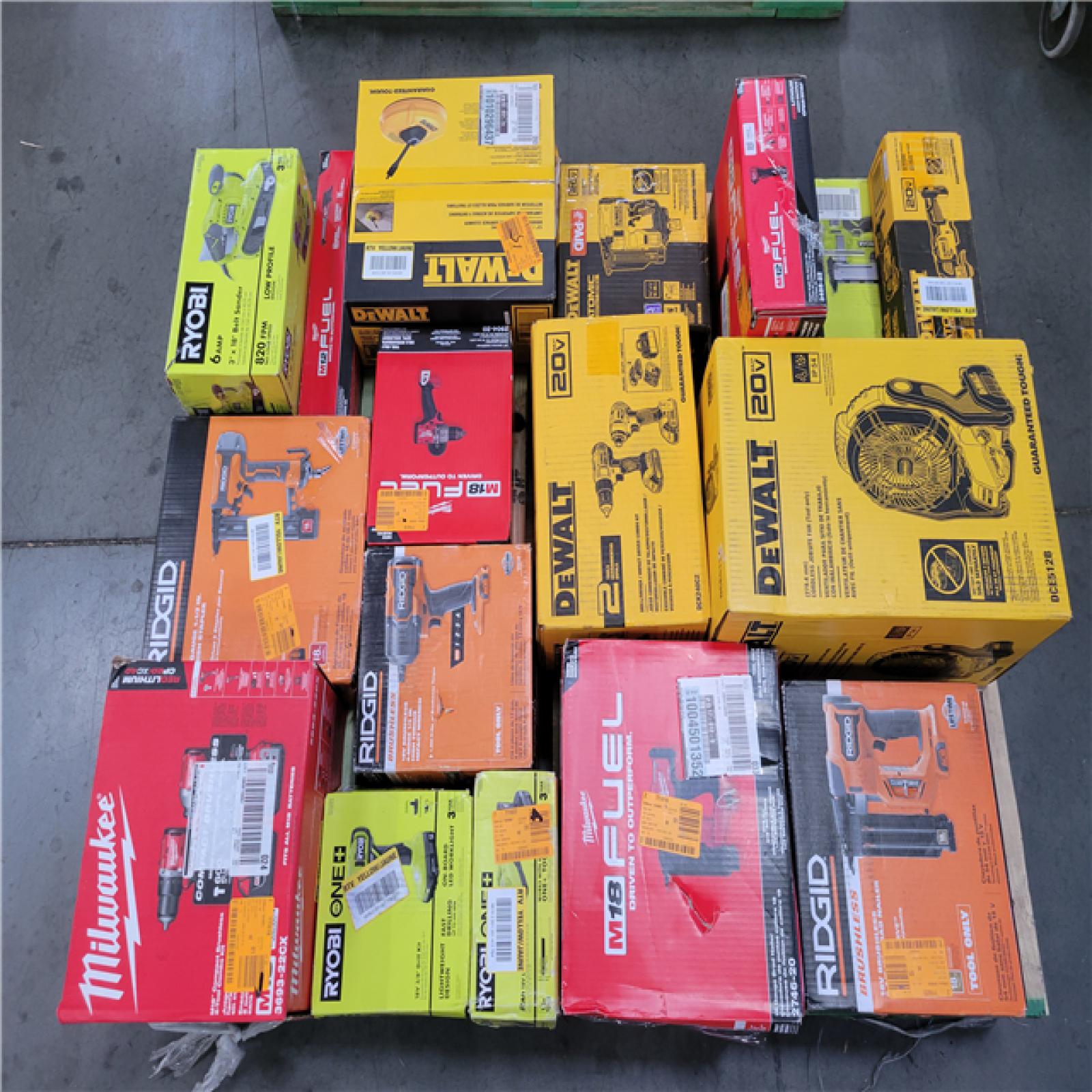 CALIFORNIA AS-IS TOOL PALLET