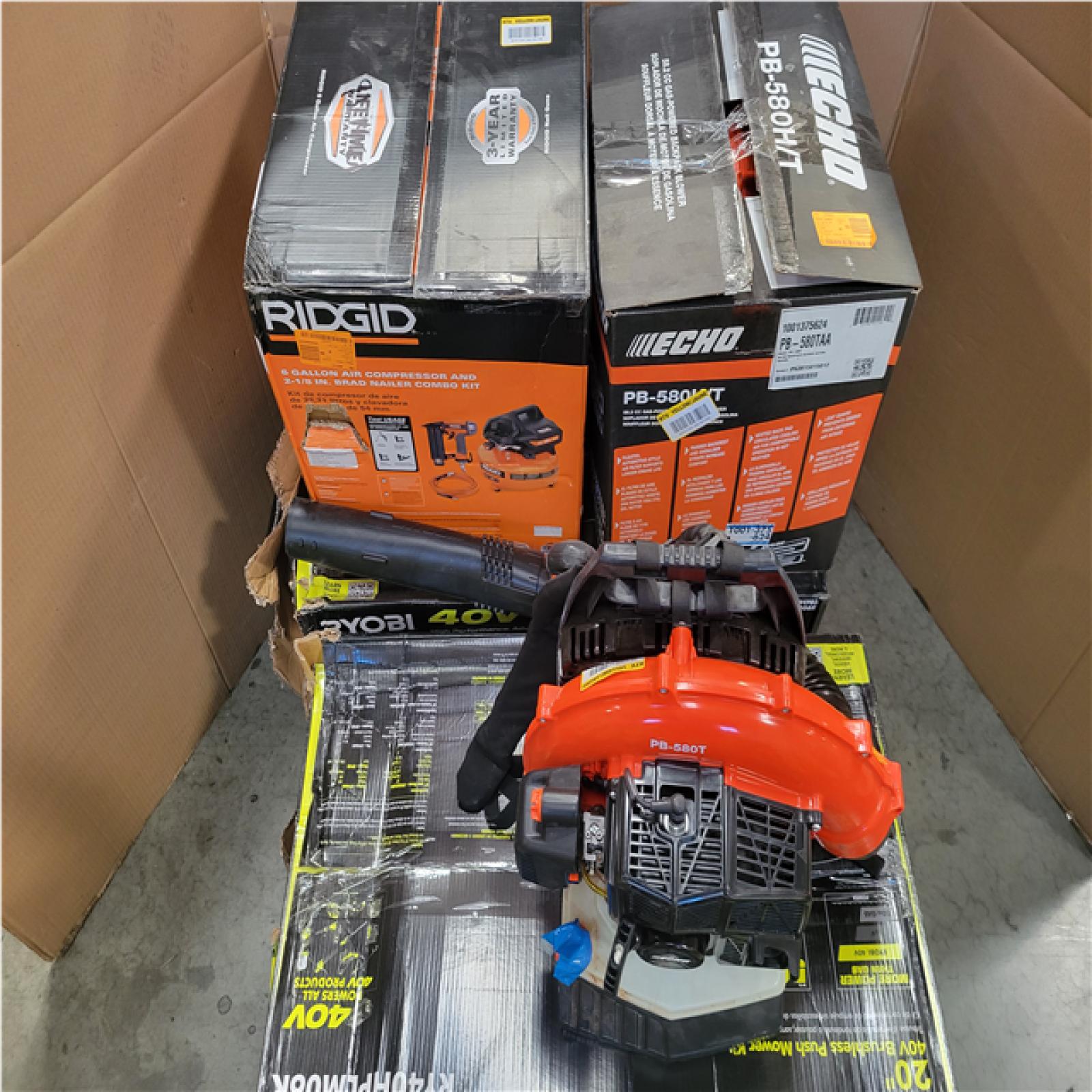 CALIFORNIA AS-IS OUTDOOR POWER EQUIPMENT