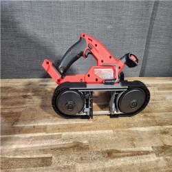 Houston Location AS-IS Milwaukee FUEL 18V Lithium-Ion Brushless Cordless Compact Bandsaw (Tool-Only)