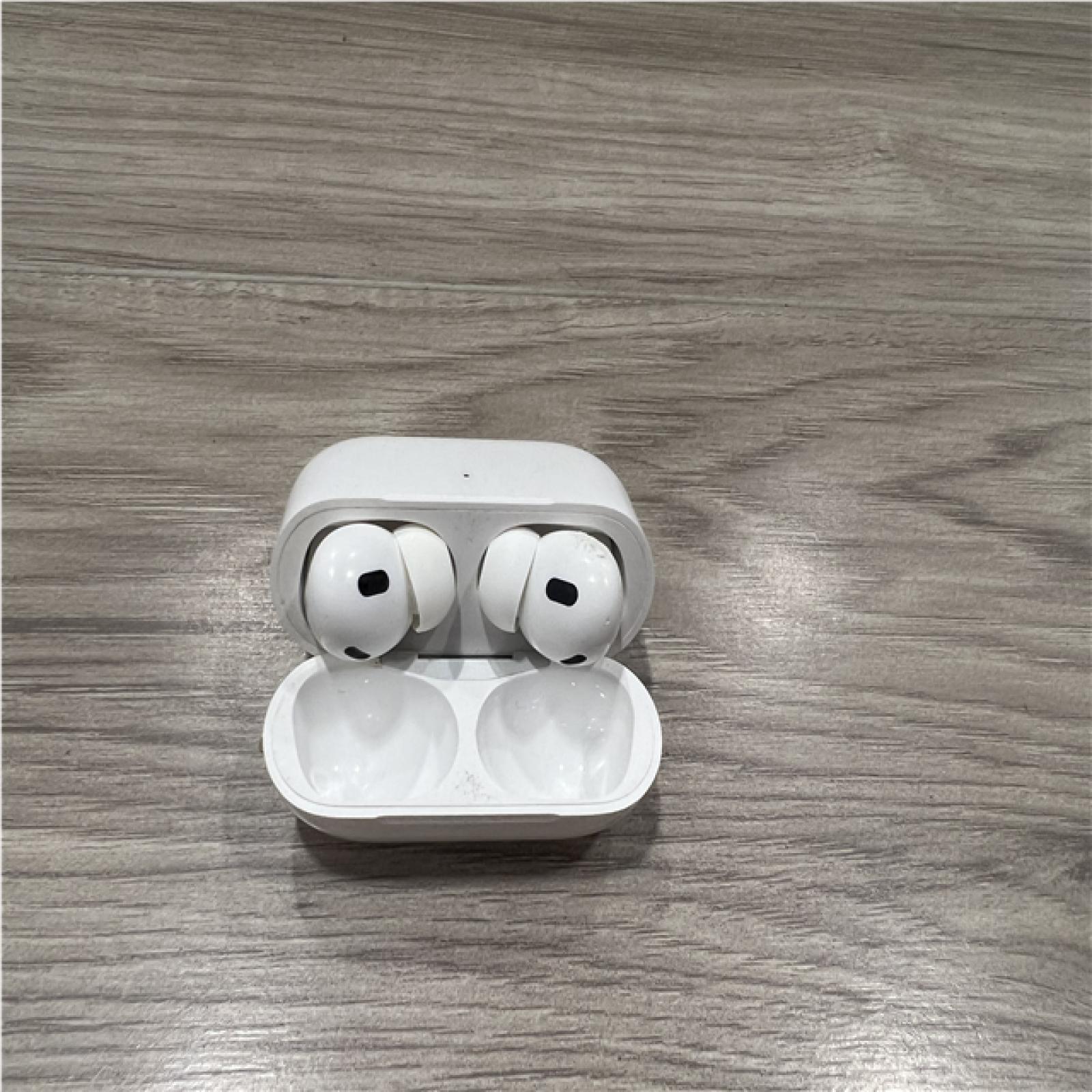 AS-IS Apple AirPods Pro (2nd Generation) with the USB-C MagSafe Charging Case