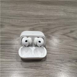 AS-IS Apple AirPods Pro (2nd Generation) with the USB-C MagSafe Charging Case