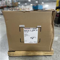 DALLAS LOCATION- RIDGID K1500B Sectional Machine for 2-8 in. Lines  w/Mitt  Pin Key  Rear Guide Hose  11/4 in. Cable  2-Cable Carriers  Tool Set