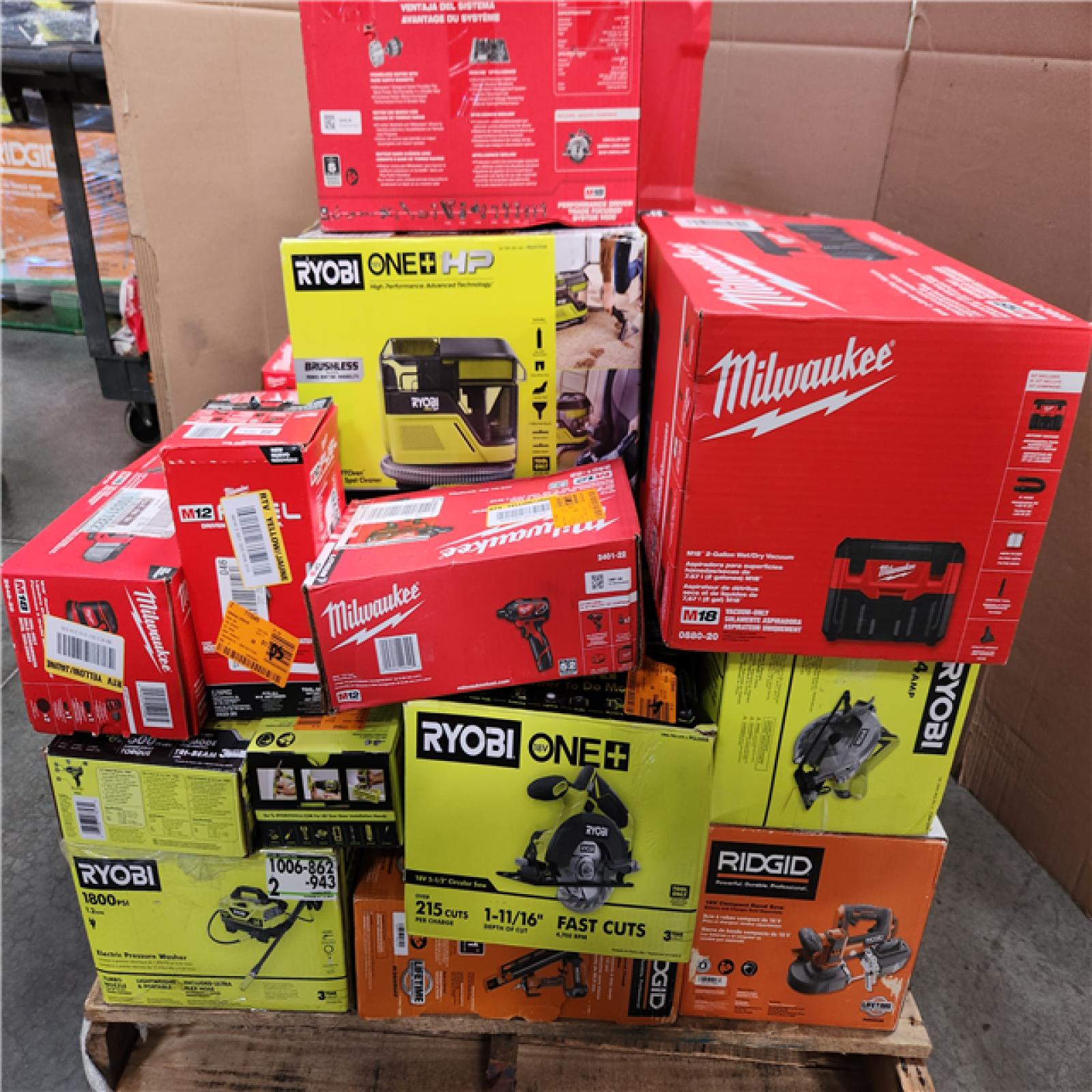 CALIFORNIA AS-IS TOOL PALLET